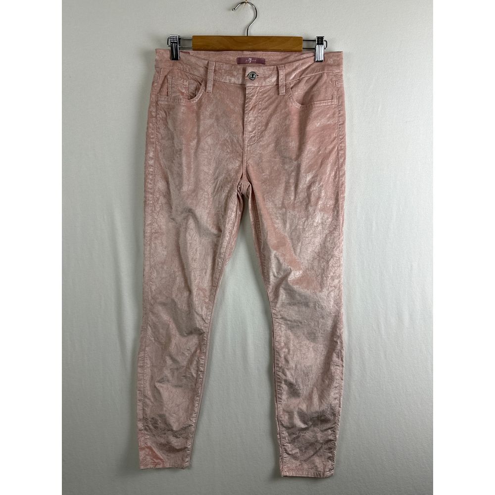 7‎ For All Mankind Velvet Jeans Pants Women's 30